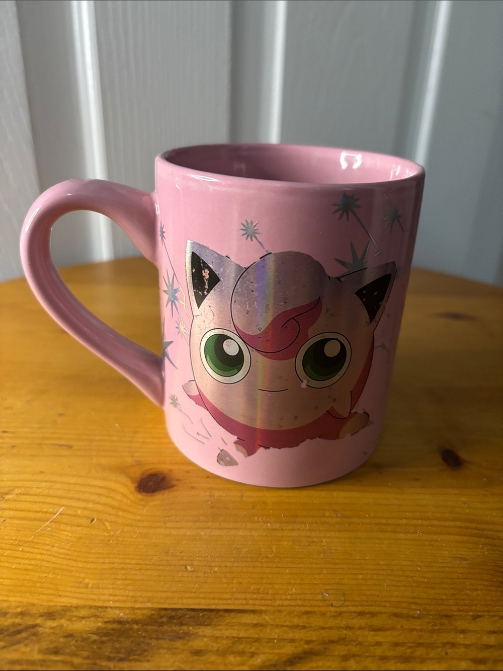 Pink Jigglypuff Ceramic Coffee Mug